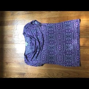 Tahari Purple Blouse